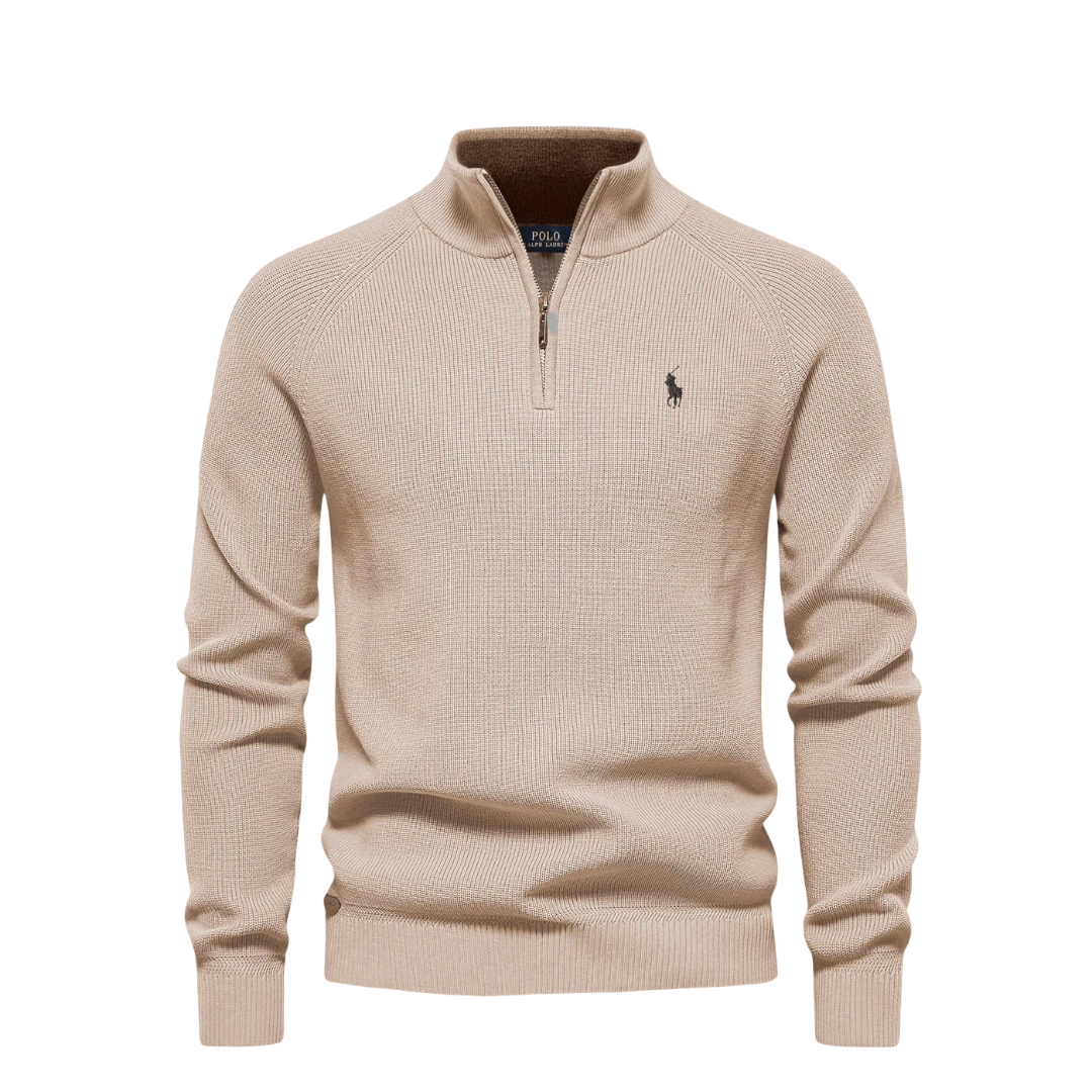 R&L Pullover mit Reißverschluss am Hals (Ausverkauf)