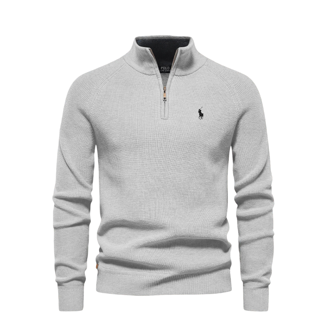 R&L Pullover mit Reißverschluss am Hals (Ausverkauf)