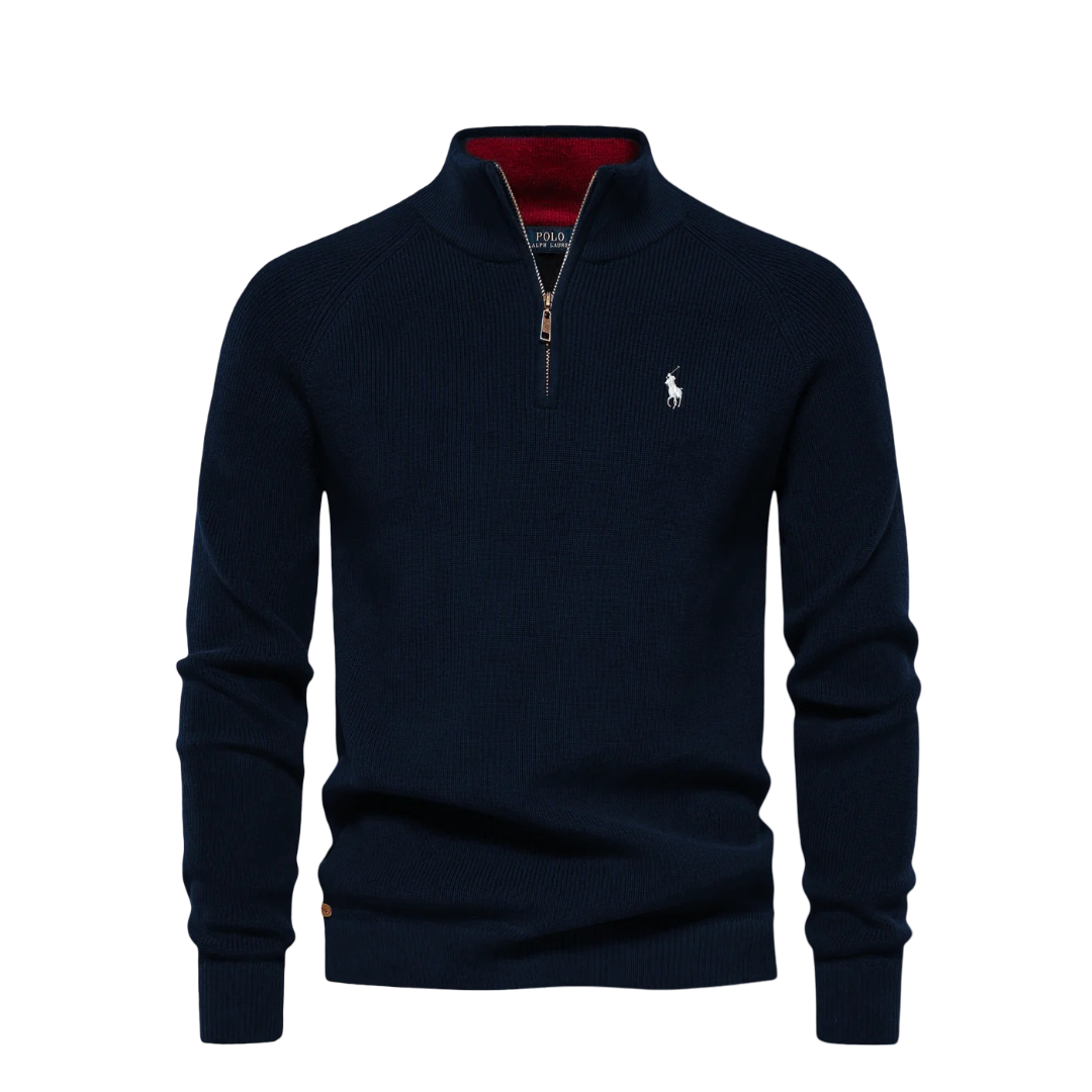 R&L Pullover mit Reißverschluss am Hals (Ausverkauf)