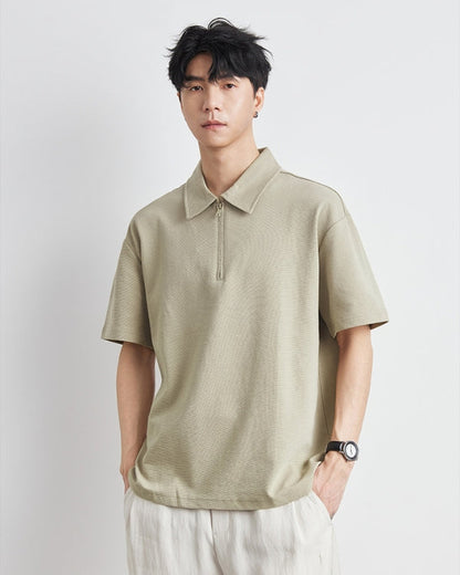 Essential Zip Polo
