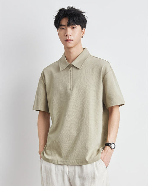 Essential Zip Polo