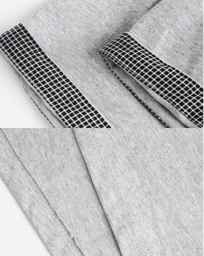 Double Contrast Collar Polo Shirt