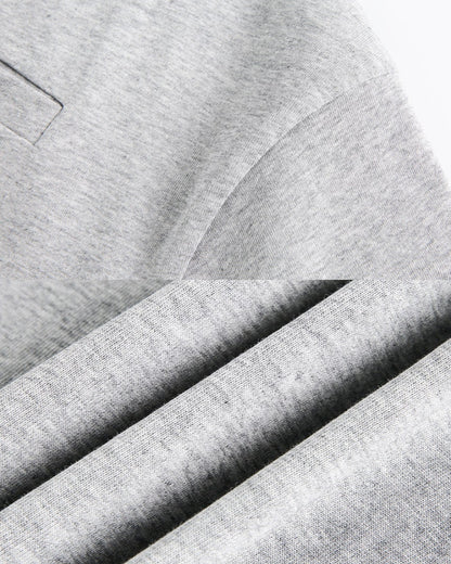 Double Contrast Collar Polo Shirt