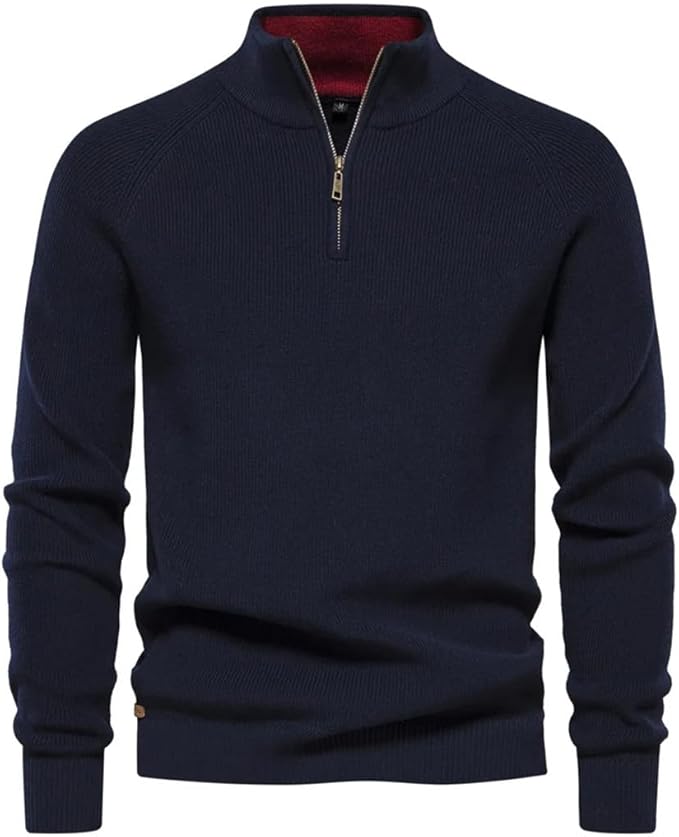 R&L Pullover mit Reißverschluss am Hals (Ausverkauf)