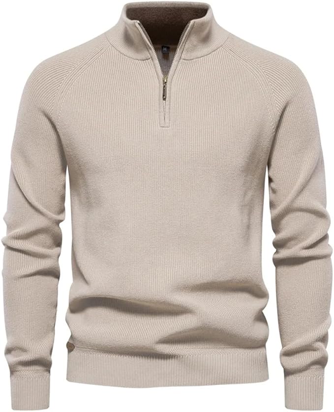 R&L Pullover mit Reißverschluss am Hals (Ausverkauf)